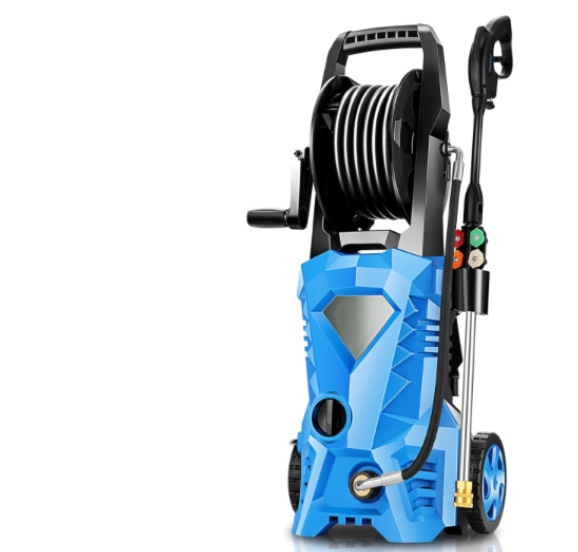 Lavadora eléctrica a presión de 4200 PSI de 2.8 GPM, lavadora de alta potencia con 4 boquillas de presión y cañón de espuma, lavadoras eléctricas para el hogar, lavado de autos, limpieza de