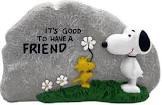 Peanuts Snoopy Friend Garden Rock