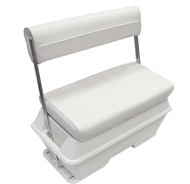 Wise 8WD156-784 Offshore Swingback Cooler Seat, 70-Quart, Cuddy Brite White
