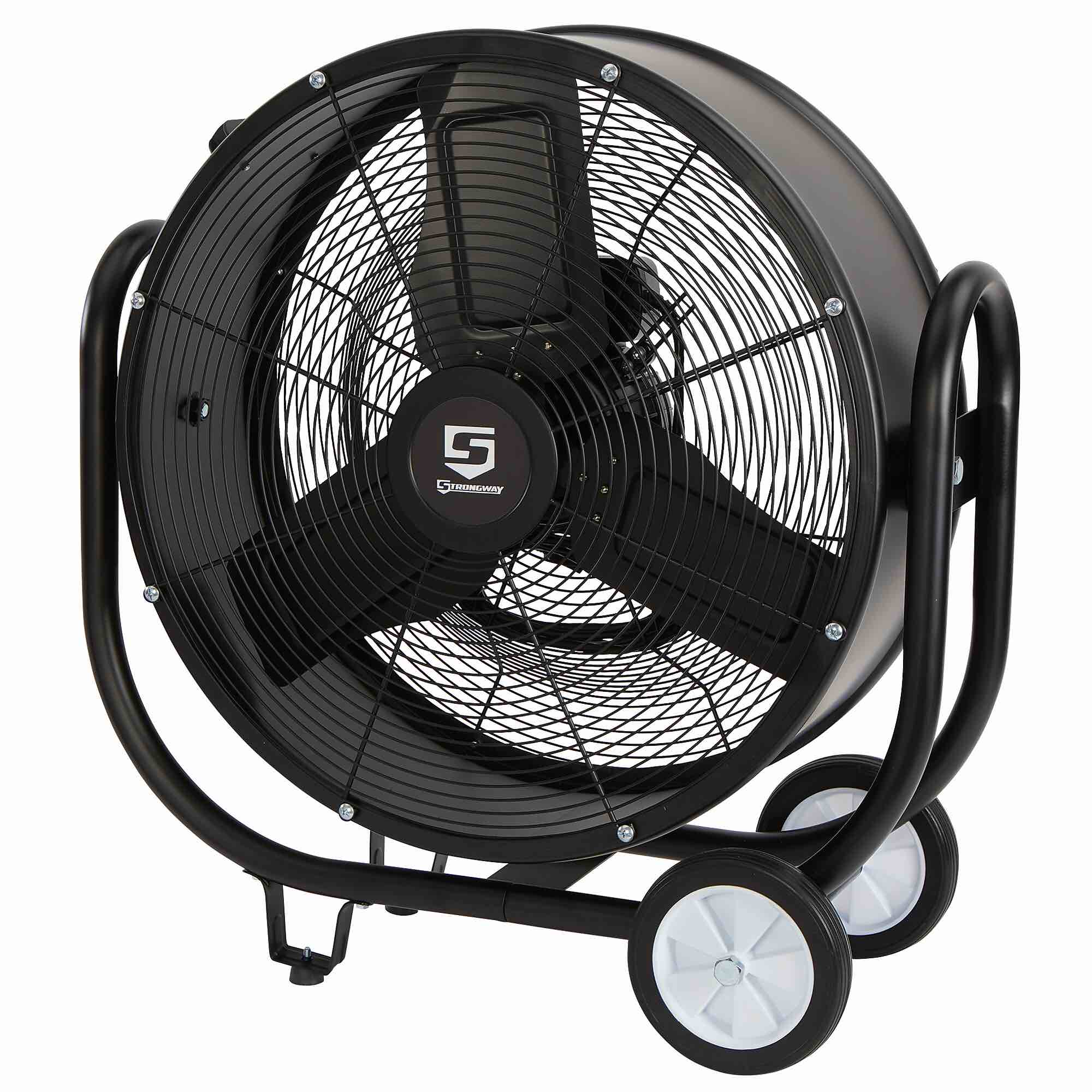 Strongway 24” direct drive tilt drum fan Strongway 24in. Tilting Drum Fan, Portable, 4900 CFM, 1/8 HP