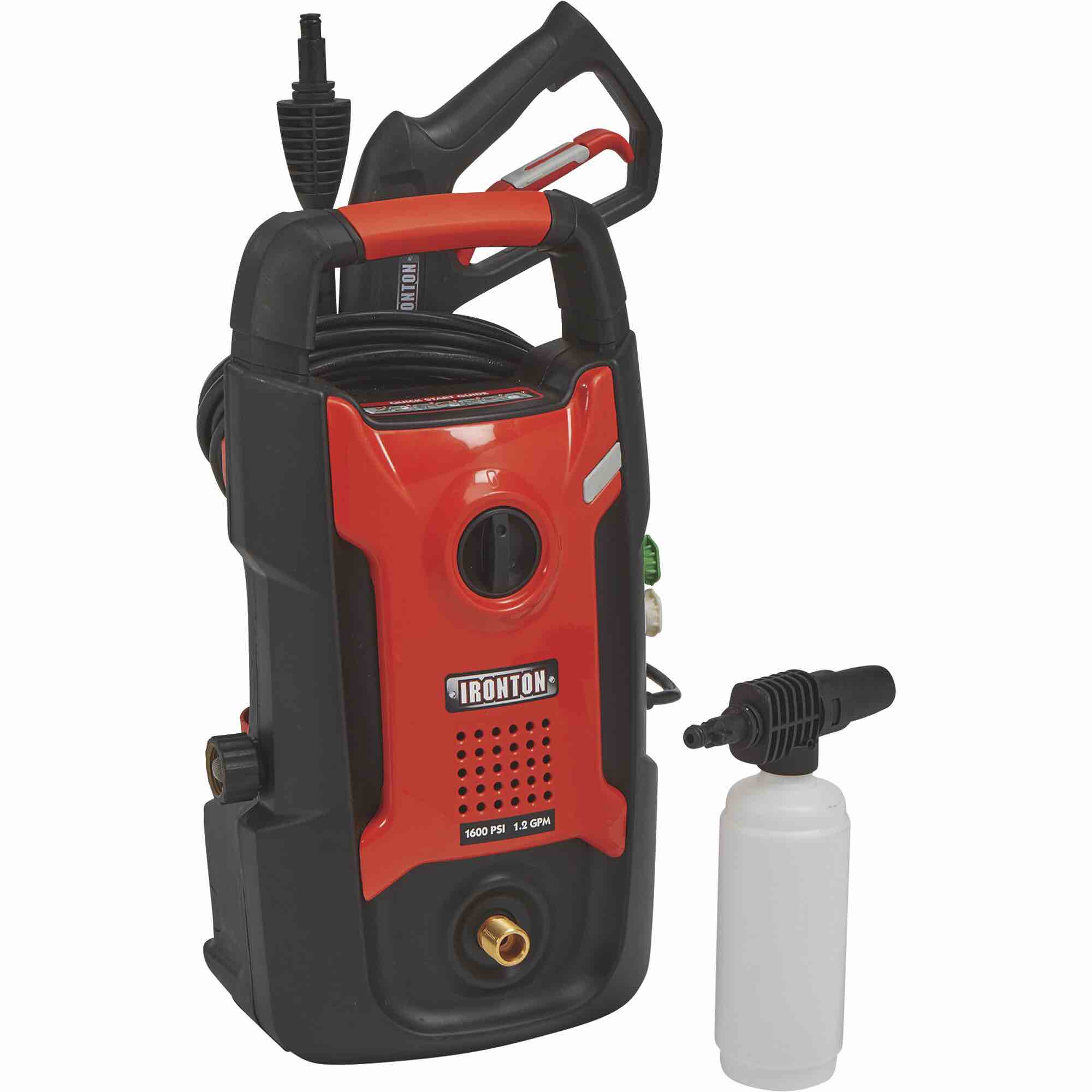 Ironton 1600 psi electric pressure washer (not tested)