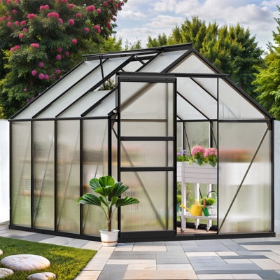 Polycarbonate Greennouses With Slid