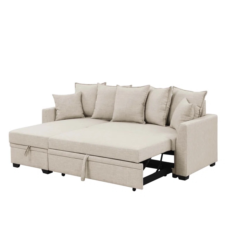 ( incomplete 3(3 of 3) lowermarsh Sectional Sofa With Pull-Out Bed