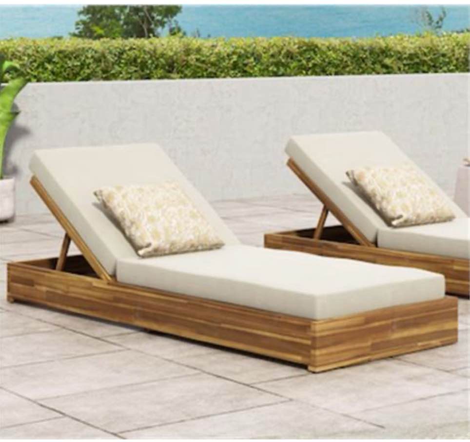 NOBLE HOUSE CHAISE LOUNGE (#65429.00WTC)(incomplete missing cushions)