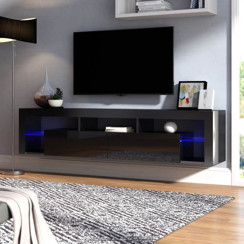 ( incomplete ) Floating Milano TV Stand for TVs up to 90"Wayfair
