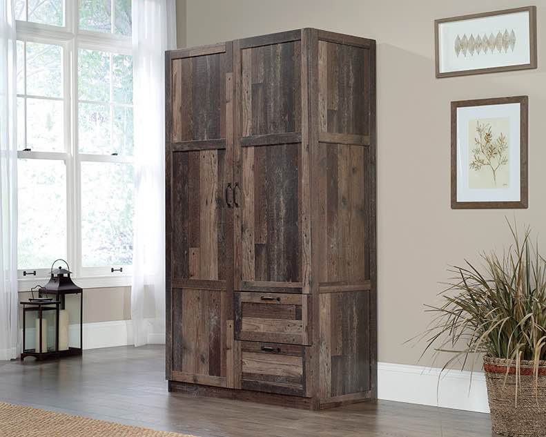 (incomplete box 1 of 2 )Sauder  Wardrobe/Storage Cabinet