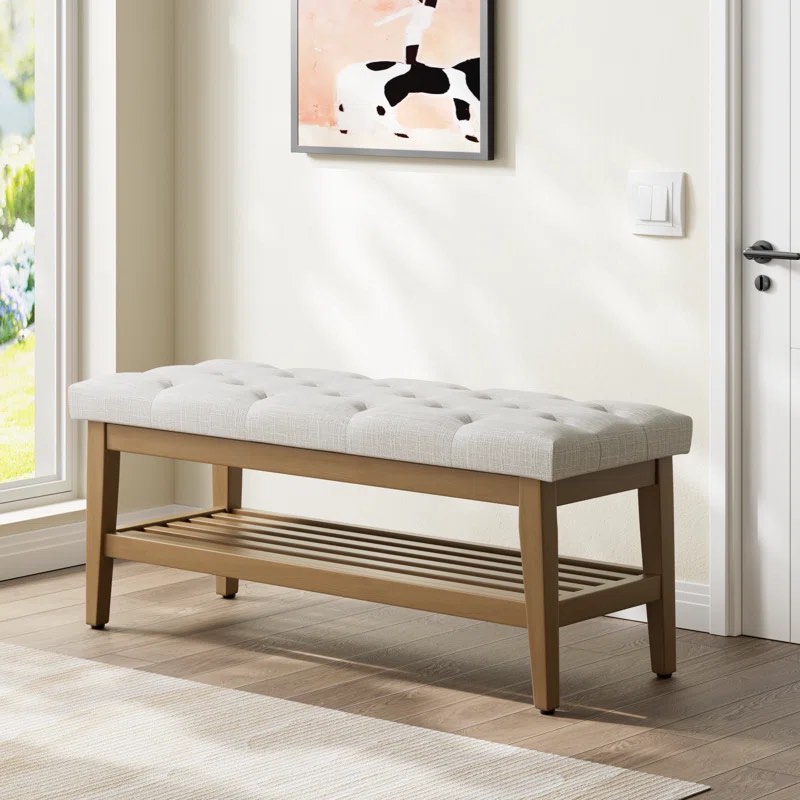 (similar)Hahnville Upholstered Storage Bench