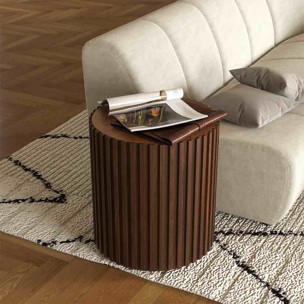 (similar)Fluted Round End Table