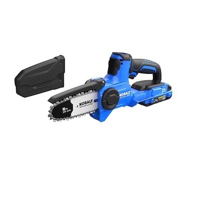 Kobalt 24-volt 6-in Battery 2 Ah Chainsaw (Battery and Charger Included)