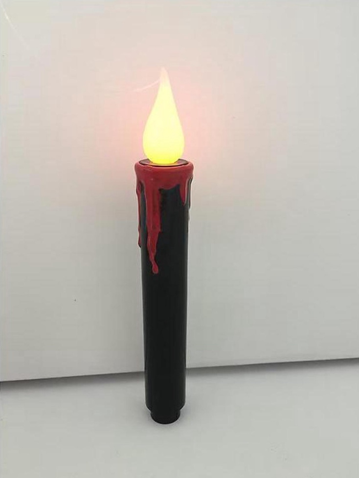 Haunted Living 5-Count LED Flickering Candles with Timer Decoration Item #5745351 | Model #ES65-905LD