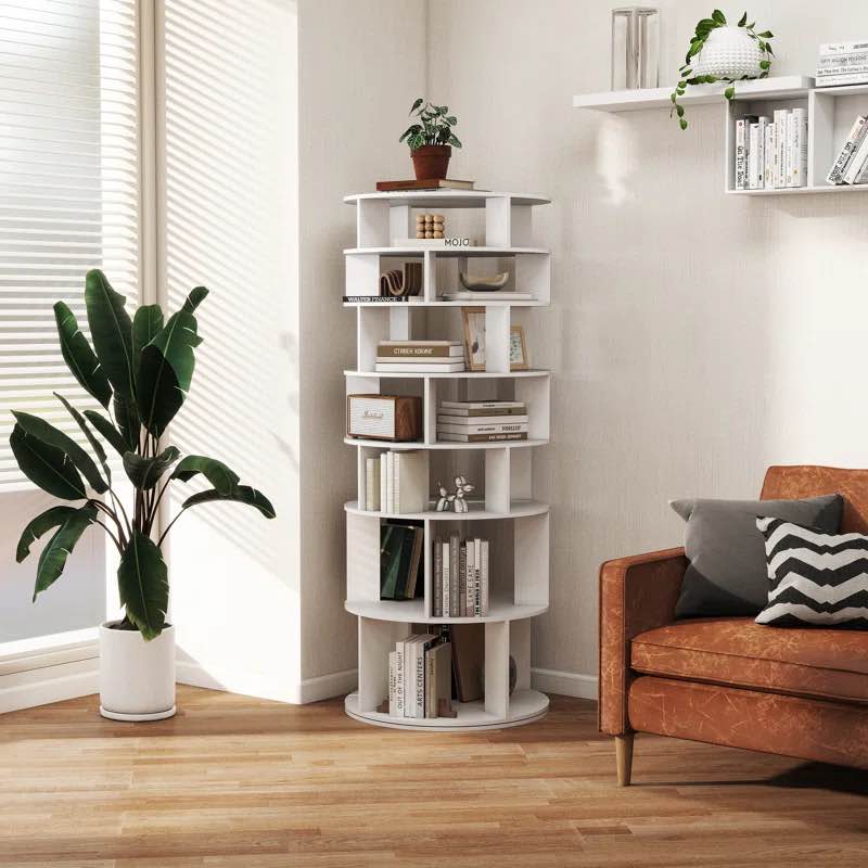 Trianna 32 Pair Rotating Shoe Rack Fits Shoe Size up to 10