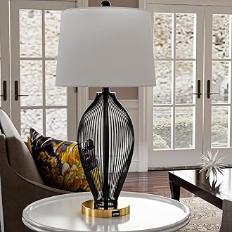 Metal USB Table Lamp