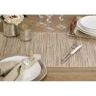 Bevis Shimmering Woven Nubby Natural Table Runner Size: 72" x 16", Color: Gold