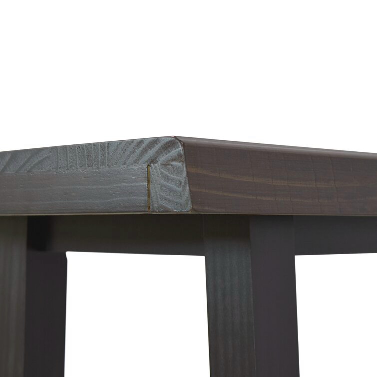 Sehnaz Solid Wood Bar Table