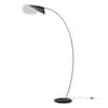 Leora 72 in. Matte Black Floor Lamp