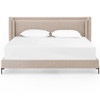 Dobson Upholstered Bed - Perin Oatmeal