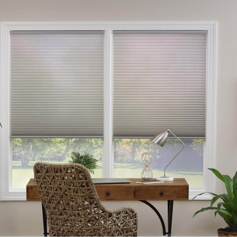 EcoHome 1.5 inch Cordless Semi-Sheer Light Filtering Cellular Shade