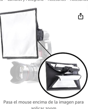 Movo MP-LB7 9x12 Speedlight - Difusor de tela con ventanas enrollables para luz de relleno, control de rebote, diseo universal que se adapta a la mayora de los flashes