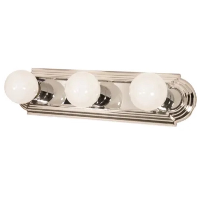 3 Light 18" Wide Vanity Strip - ADA Compliant