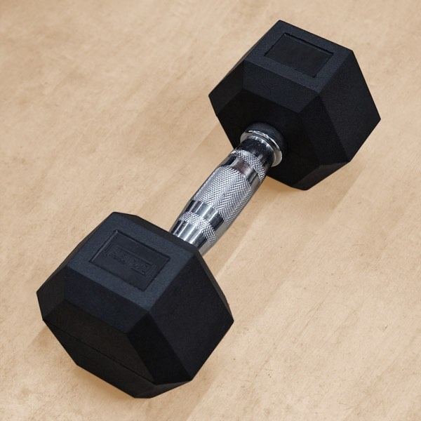 70LB RUBBER-HEX DUMBBELL [PC] (RHD-070)