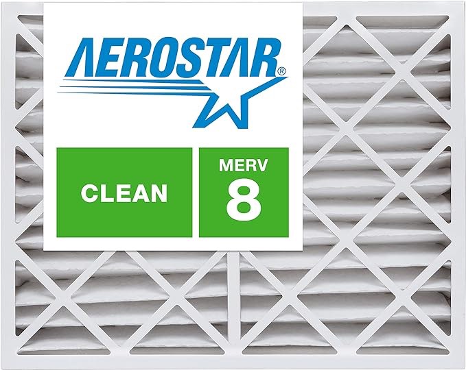 Aerostar Merv 8 20x25x4 air filter unit