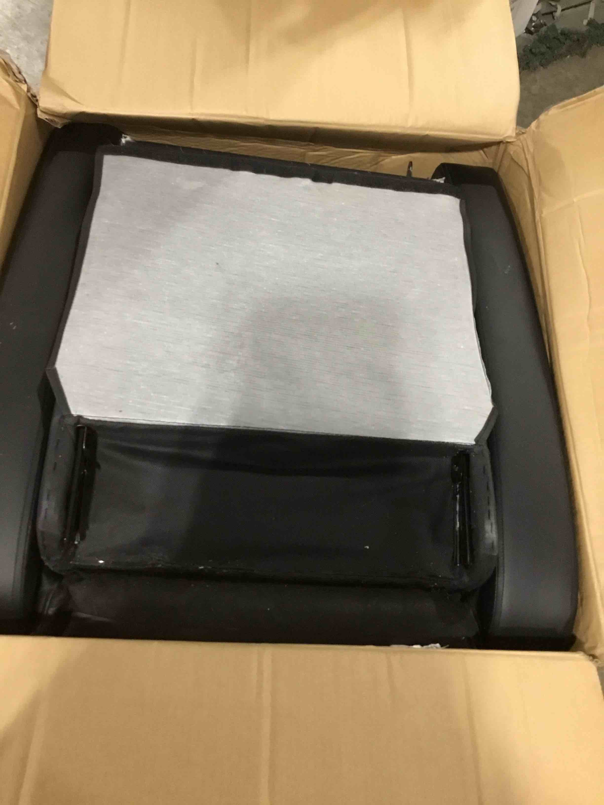 Beaudin 27" Wide Faux Leather Manual Home Theater Recliner