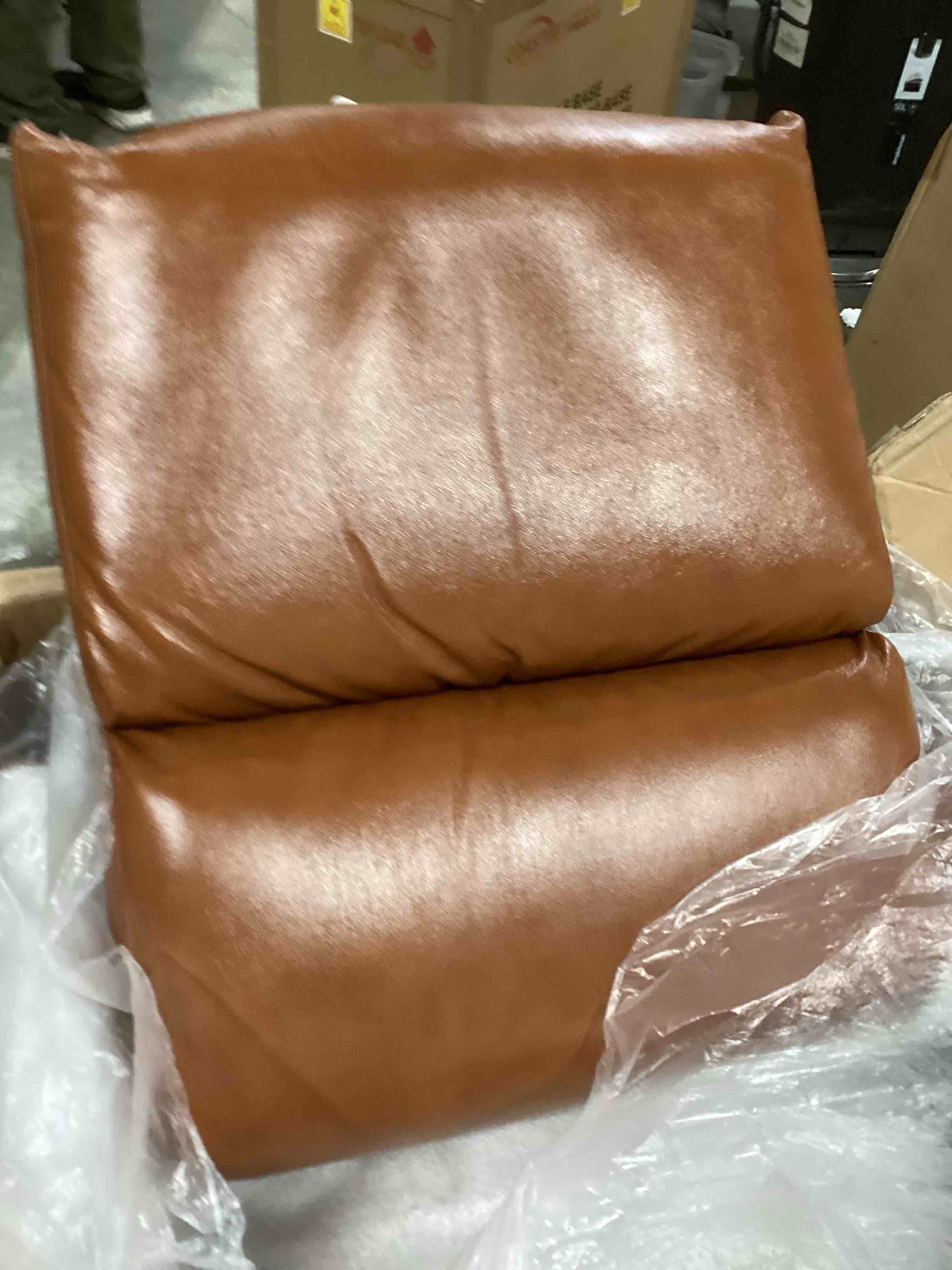Arlien Genuine Leather Recliner with Nailhead Trim