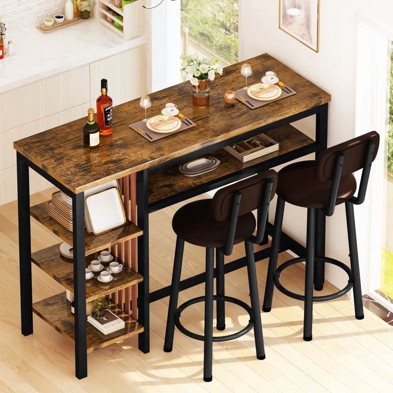 Macelynn Rectangular 47.2'' L x 15.7'' W Dining Set