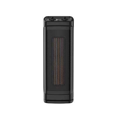 Utilitech Up to 1500-Watt Ceramic Tower Indoor Electric Space Heater with Thermostat