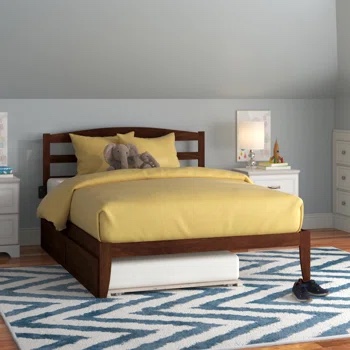 caja solid wood standard bed size queen