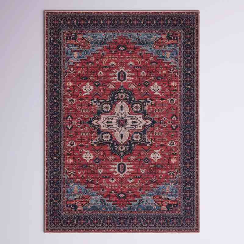 Chenier Oriental Red/Navy Area Rug