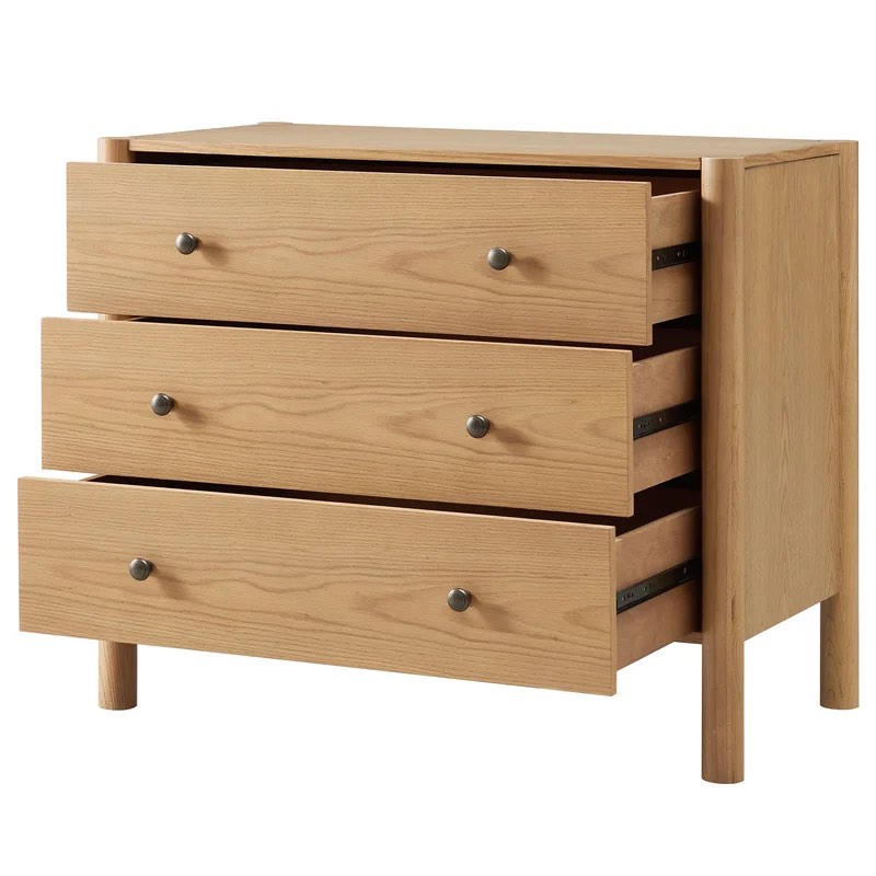(INCOMPLETE) Burlywood 3-Chest, Chest For Bedroom 35"
