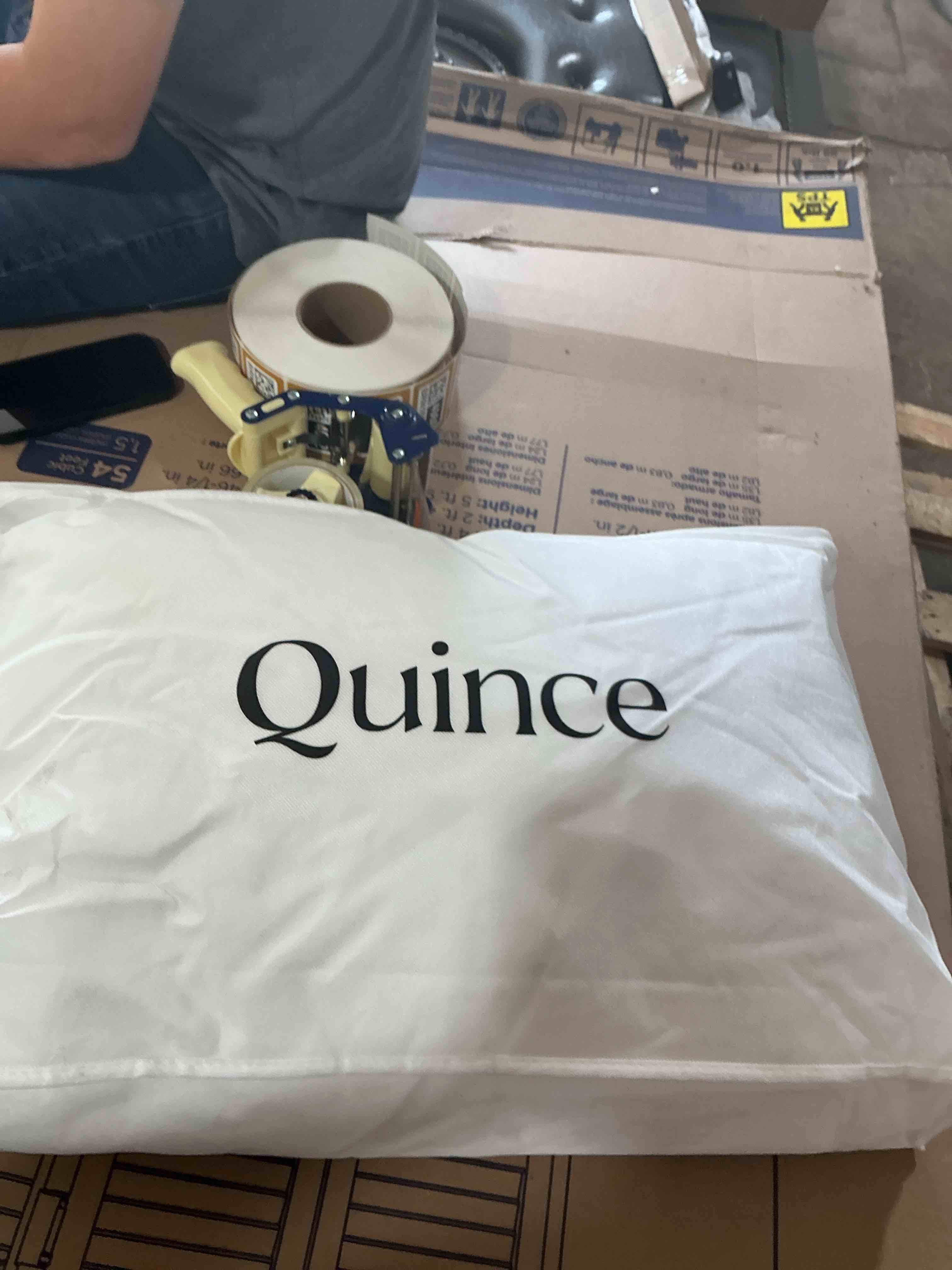 quince standard pillow