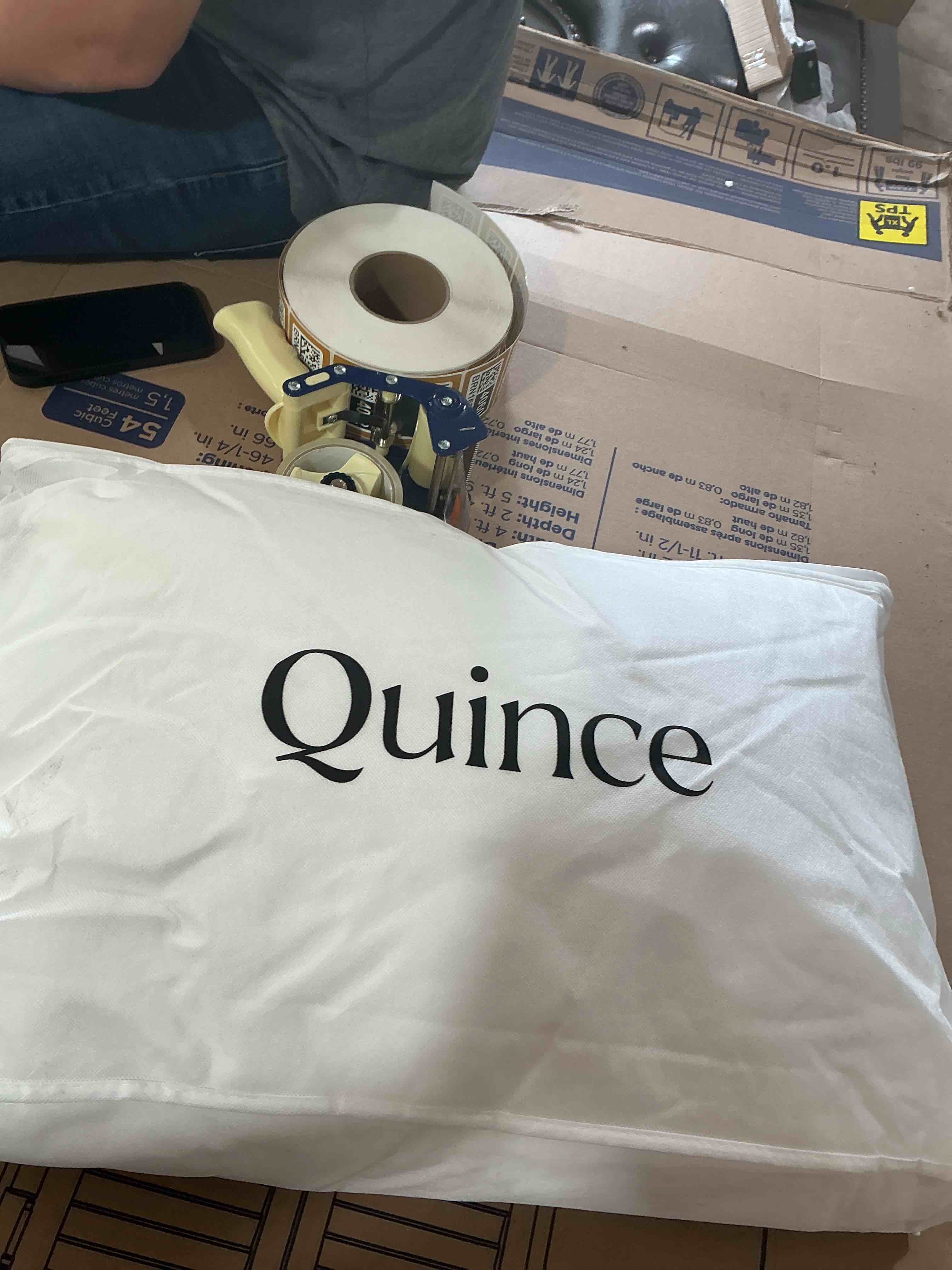 Condition photo showing Good Condition for quince standard pillow