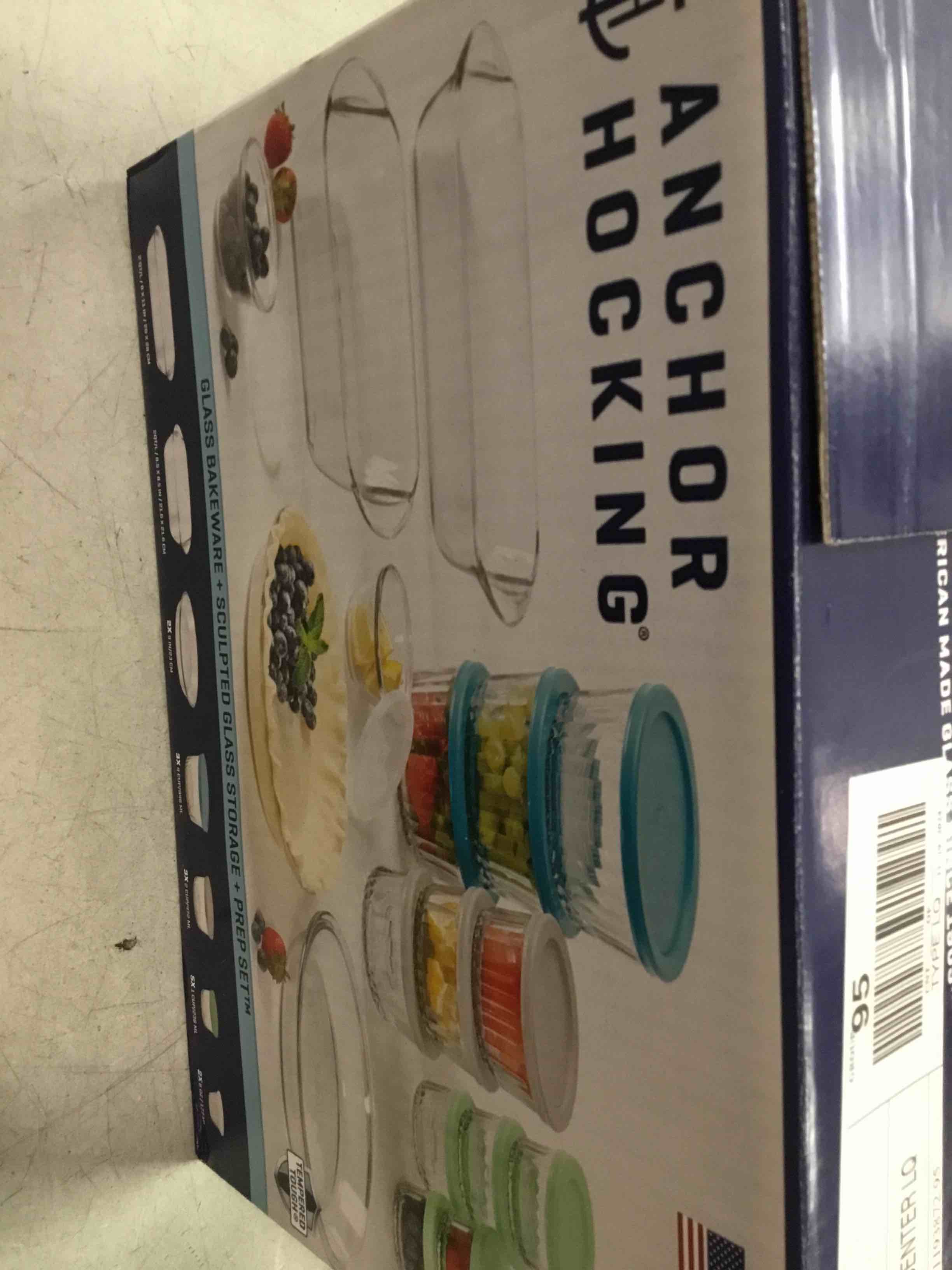 Anchor Hocking 30 Piece Glass Food Storage Containers & Glass Baking Dishes