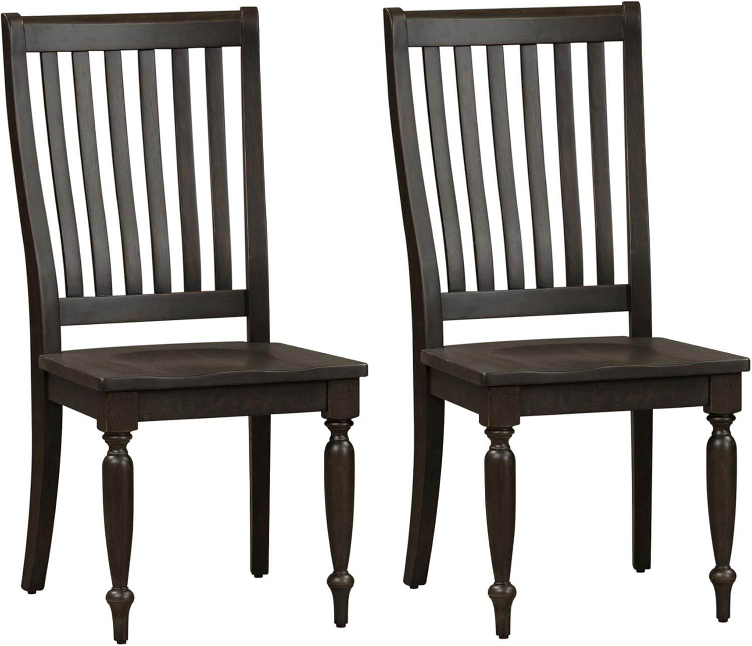 Liberty Furniture Liberty Furniture INDUSTRIES Harvest Home Slat Back Side Chair-Set of 2 Harvest Home Slat Back Side Chair-Set of 2