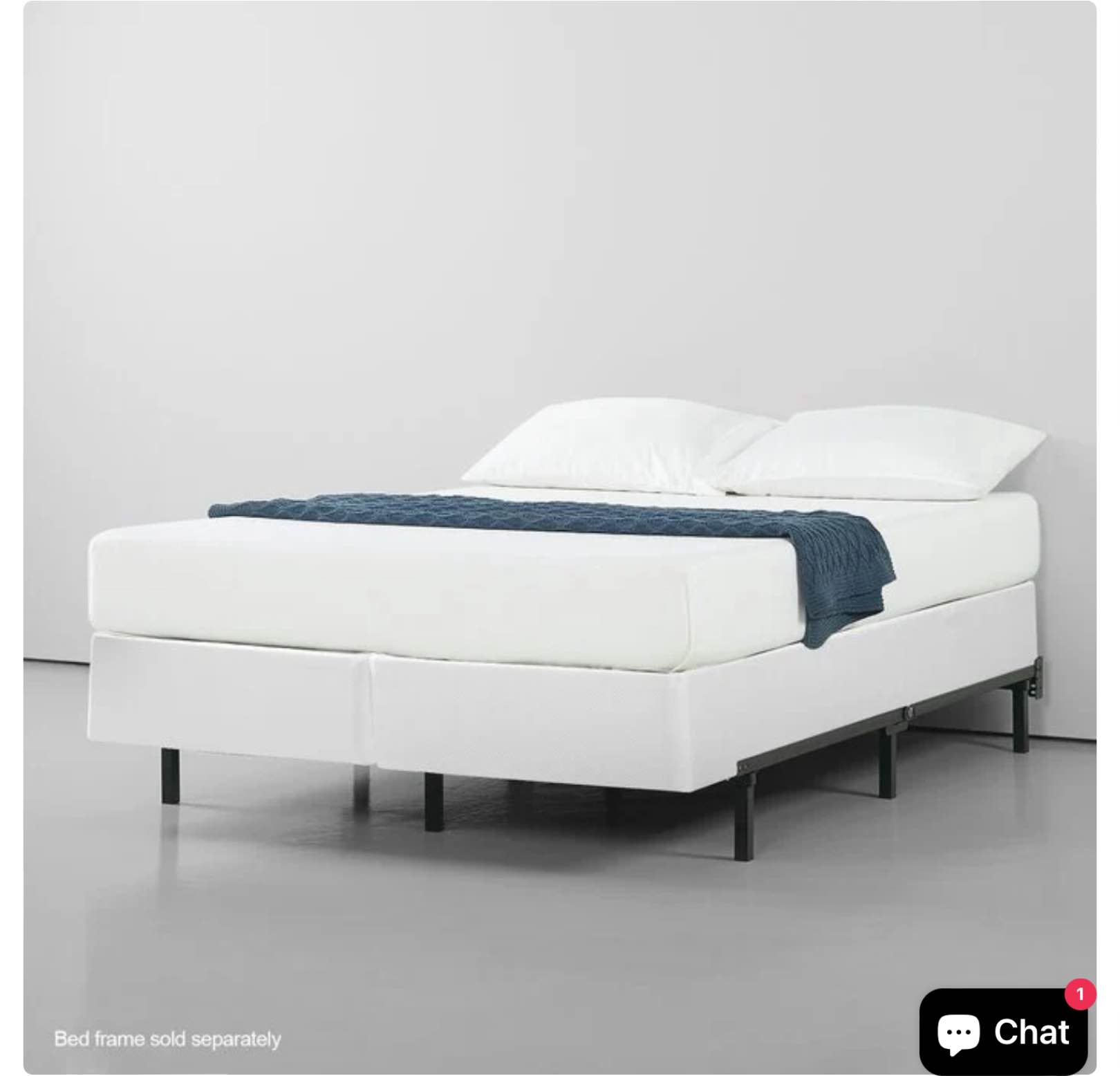 Rodrigues Standard Profile 9" Folding Metal Box Spring. Queen