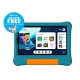 Onn 8" Children's Tablet, 32 GB ,Aquamarine Color