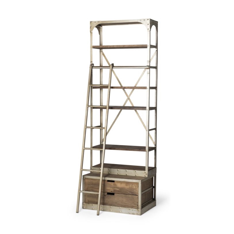 Brodie V shelving unit