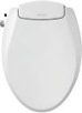 Brondell Swash Ecoseat Non-Electric Bidet Toilet Seat  Fits Elongated Toilets  White - Dual Temperature  Dual Nozzle System - Bidet with Easy Installation