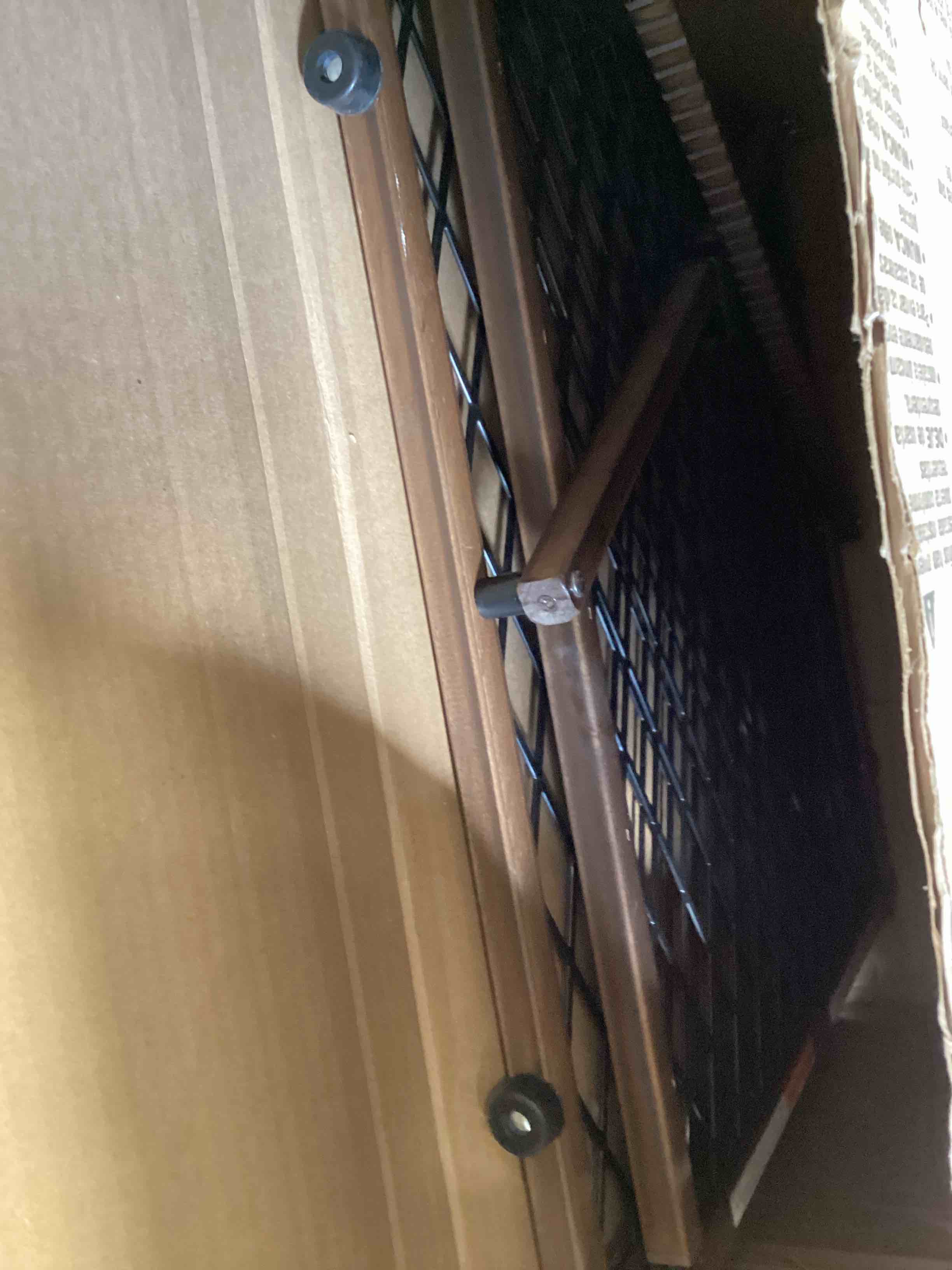 Condition photo showing Good Condition for Evenflo Position & Lock Baby Gate, Pressure-Mounted, Farmhouse Collection