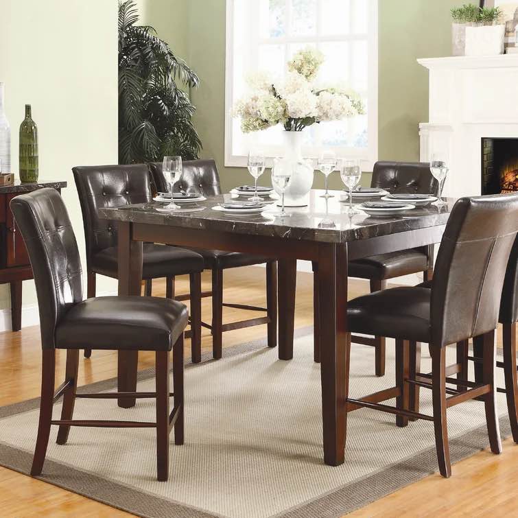 (Incomplete) Petrosky Solid Wood Base Dining Table