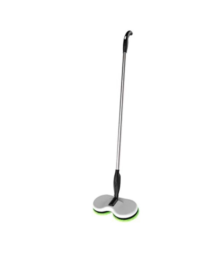 Gladwell Cordless Rechargeable Electric Mop, Floor Cleaner and Scrubber, Dual Head Spin Rotating Design, 3 in 1 Extendable Handle for Wood Tile Marble Stone Vinyl and Laminated Flooring