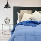 Blue/Celeste Piero Bed Blanket 240 x 240 cm