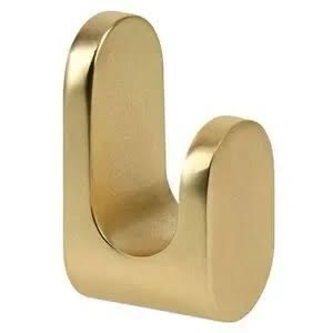 Reliabilt Wall Decor | Reliabilt #3662662 Modern Clothing Hook Soft Gold Finish (4 Hooks Per Lot) | 