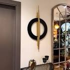 Geometa 3D Modern Metal Wall Decor (Hangable Horizontally or Vertically)