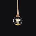 Delacerda 1 - Light Single Globe LED Pendant