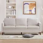 Azriah Charles of London Sofa Upholstery Color: Silver Gray 