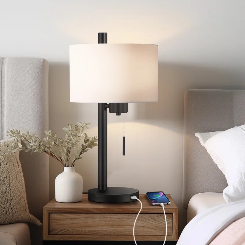 Jenn 23'' Table Lamp with USB