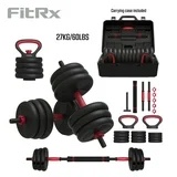Fitrx weights in a case 